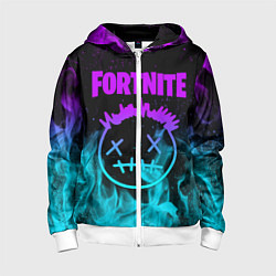 Толстовка на молнии детская FORTNITE X TRAVIS SCOTT, цвет: 3D-белый