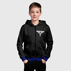 Толстовка на молнии детская ЛАСТ ОФ АС 2 ЦИКАДЫ, цвет: 3D-синий — фото 2