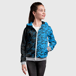 Толстовка на молнии детская The Witcher, цвет: 3D-меланж — фото 2