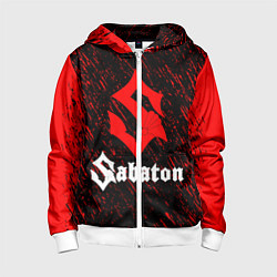 Детская толстовка на молнии Sabaton