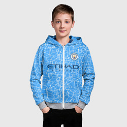 Толстовка на молнии детская Кевин Де Брёйне 2021 Форма, цвет: 3D-меланж — фото 2