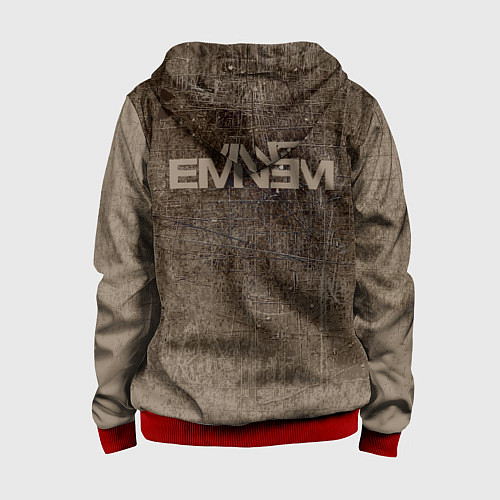 Детская толстовка на молнии EMIN?M / 3D-Красный – фото 2