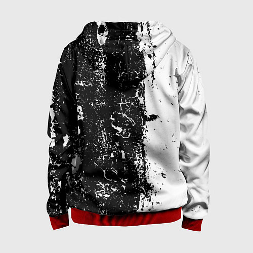 Детская толстовка на молнии Velial Squad / 3D-Красный – фото 2