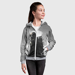 Толстовка на молнии детская СТАЛКЕР 2, цвет: 3D-меланж — фото 2