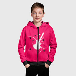 Толстовка на молнии детская House Dance History, цвет: 3D-черный — фото 2