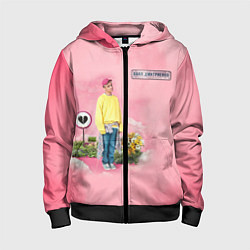 Толстовка на молнии детская Ваня Дмитриенко, цвет: 3D-черный