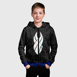 Толстовка на молнии детская DEAD SPACE МЁРТВЫЙ КОСМОС, цвет: 3D-синий — фото 2
