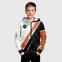 Толстовка на молнии детская CS:GO Asiimov Edition, цвет: 3D-черный — фото 2