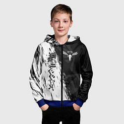 Толстовка на молнии детская ТОКИЙСКИЕ МСТИТЕЛИ WALHALLA КЛАН, цвет: 3D-синий — фото 2