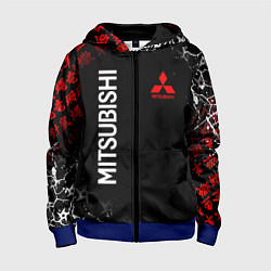Детская толстовка на молнии MITSUBISHI SAMURAI JAPAN STYLE ИЕРОГЛИФЫ