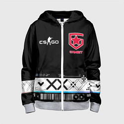 Детская толстовка на молнии GAMBIT CS:GO Printstream
