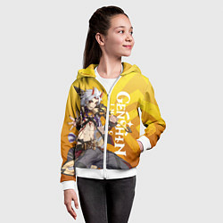 Толстовка на молнии детская ARATAKI ITTO GEO, цвет: 3D-белый — фото 2