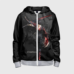 Толстовка на молнии детская Луи Амамия Code Vein, цвет: 3D-меланж