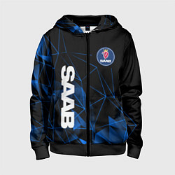 Детская толстовка на молнии Сааб , Saab