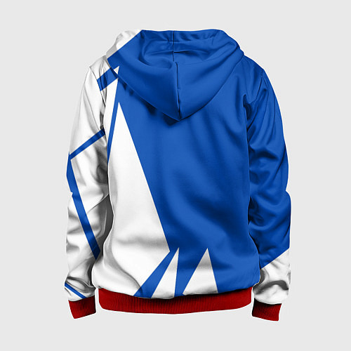 Детская толстовка на молнии Челси спорт / 3D-Красный – фото 2