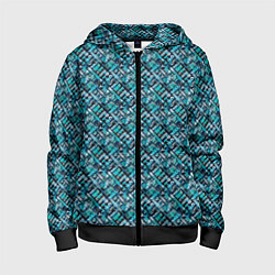 Толстовка на молнии детская New-York - street city style, цвет: 3D-черный