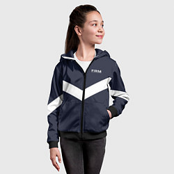 Толстовка на молнии детская Always in sports - FIRM, цвет: 3D-черный — фото 2