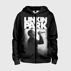Толстовка на молнии детская LP Chester, цвет: 3D-черный