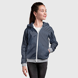 Толстовка на молнии детская Фантазия антрацит, цвет: 3D-меланж — фото 2