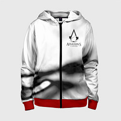 Детская толстовка на молнии Assassins Creed logo texture