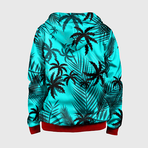 Детская толстовка на молнии GTA костюм Томми / 3D-Красный – фото 2