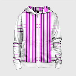 Детская толстовка на молнии Neon pink