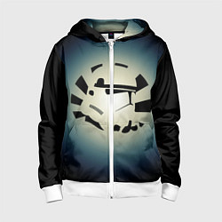 Детская толстовка на молнии Имперский штурмовик - градиент