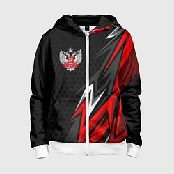 Детская толстовка на молнии Федерация бокса - Россия