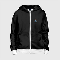 Детская толстовка на молнии Новогодняя сказка