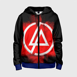 Детская толстовка на молнии Linkin Park: Red style