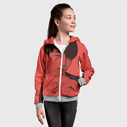 Толстовка на молнии детская Big bang: You Hoooo, цвет: 3D-меланж — фото 2