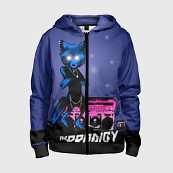 Толстовка на молнии детская The Prodigy: Night Fox, цвет: 3D-черный