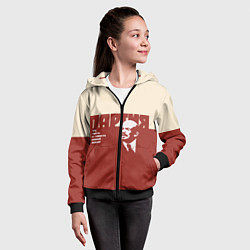 Толстовка на молнии детская Партия, цвет: 3D-черный — фото 2