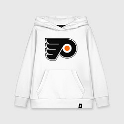 Толстовка детская хлопковая Philadelphia Flyers, цвет: белый