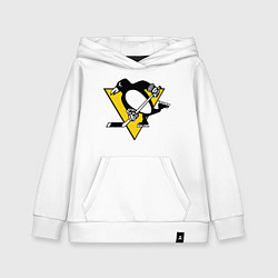Толстовка детская хлопковая Pittsburgh Penguins: Malkin 71, цвет: белый