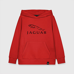 Толстовка детская хлопковая Jaguar, цвет: красный