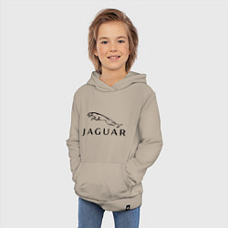 Толстовка детская хлопковая Jaguar, цвет: миндальный — фото 2