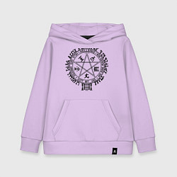 Детская толстовка-худи Hellsing Pentagram