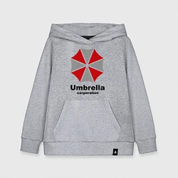 Толстовка детская хлопковая Umbrella corporation, цвет: меланж