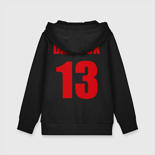 Детская толстовка-худи Detroit Red Wings: Pavel Datsyuk / Черный – фото 2