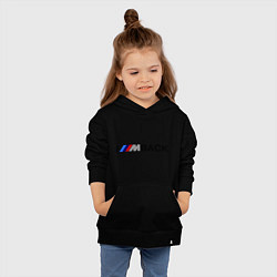 Толстовка детская хлопковая Im back BMW, цвет: черный — фото 2