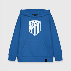 Толстовка детская хлопковая FC Atletico Madrid, цвет: синий