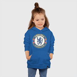 Толстовка детская хлопковая Chelsea FC, цвет: синий — фото 2