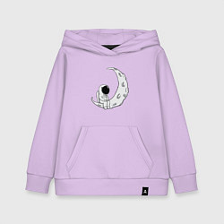 Детская толстовка-худи Космонавт на Луне