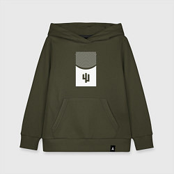 Детская толстовка-худи Минималистичная пустыня