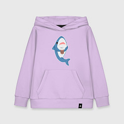 Детская толстовка-худи Hype Shark