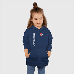 Толстовка детская хлопковая UMBRELLA CORP, цвет: тёмно-синий — фото 2