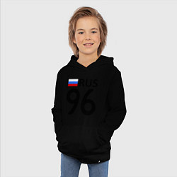 Толстовка детская хлопковая RUS 96, цвет: черный — фото 2