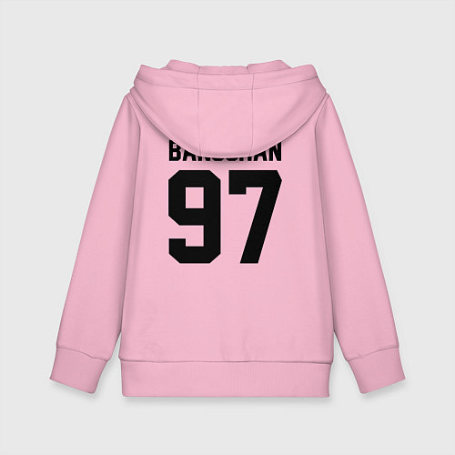 Детская толстовка-худи STRAY KIDS BANGCHAN / Светло-розовый – фото 2