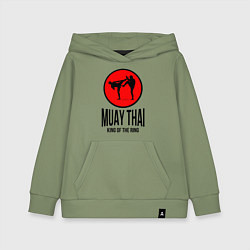Детская толстовка-худи Muay thai fighters